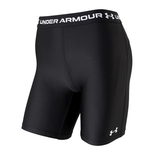 安德玛UA春夏HeatGear®女子轻质训练运动7英寸短裤瑜伽裤6009998