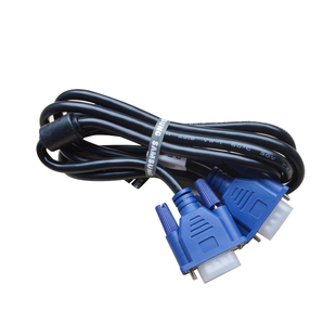 1.5米4+5线芯原装VGA线 双磁环全铜芯全通 电脑接电视1.5m视频线