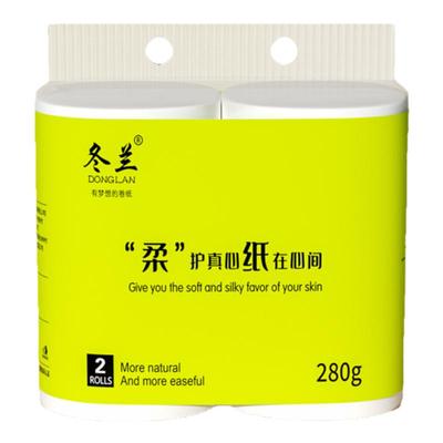 280克卫生纸卷纸家用实惠装卫生间厕所纸巾宿舍卷筒纸工厂直销