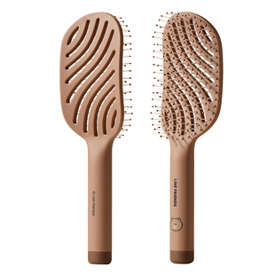 布朗熊排骨梳高颅顶蓬松梳子女士专用头皮按摩家用卷发造型神器