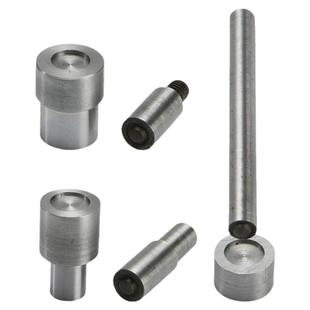 合模双层平面铜质气眼扣手压安装模具 铆合扣合手敲手工电动工具