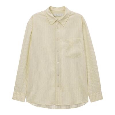 Dunst2026夏季新品中性风经典宽松清爽休闲条纹衬衫上衣UDSH6B124