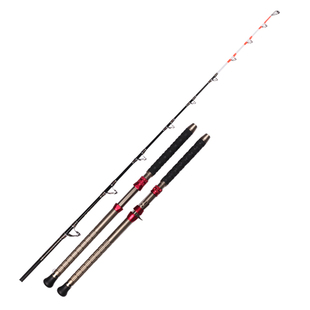 深海电绞竿船钓竿超硬船竿树脂实心船钓鳕鱼杆南油拖钓沉船船杆