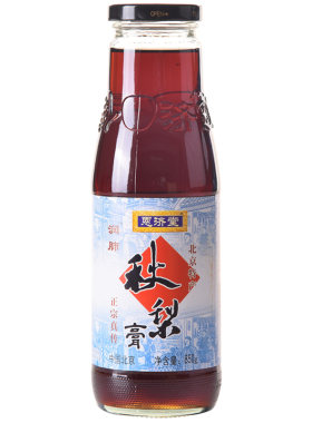 北京特产秋梨膏恩济堂儿童雪梨膏