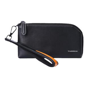 Thelebre/希伯莱轻奢高档真皮男士钱包2023新款长款手拿包卡包