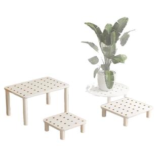 电脑增高支架桌面显示屏抬高架落地电脑主机箱放置架可移动实木板