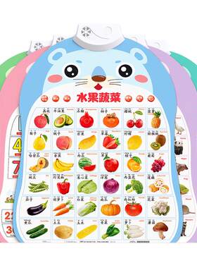 0-1岁婴儿玩具有声挂图