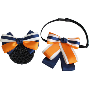 领结职业领花银行邮政局电信头花套装工作服商务正装系带学校领饰