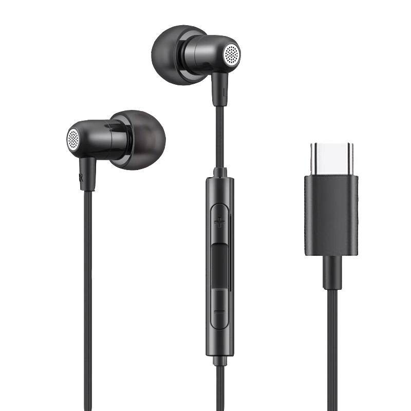 适用小米typec耳机有线15/13pro14ultraRedmiNote14k80pro入耳式