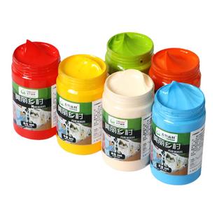 青竹丙烯颜料墙绘丙烯美丽乡村丙烯画幼儿园室内外墙绘石头画手绘DIY美甲防水颜料画衣服帆布鞋子水洗不掉色