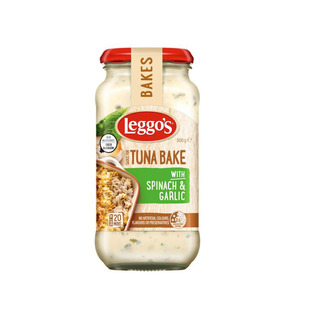 立格仕意式菠菜稀奶油蒜味焗面酱意大利面酱拌面披萨酱料进口500g