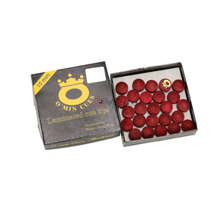 原装进口奥秘台球皮头斯诺克小头杆头11MM桌球杆皮头枪头10MM皮头