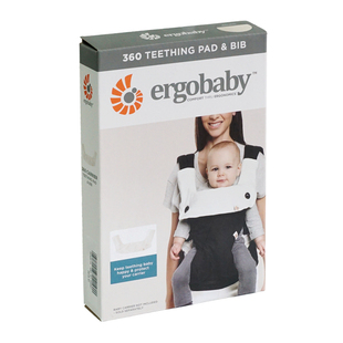 美国正品ergobaby 婴儿背带 前面口水巾 侧面口水巾 纯棉 有机
