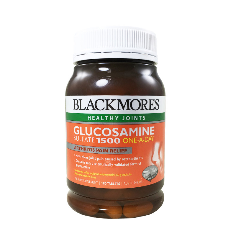 澳佳宝blackmores维骨力关节灵澳洲氨糖软骨素180粒日常腿脚灵活