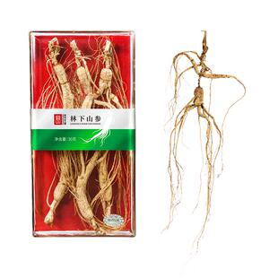 长白山人参林下参深山密林生长整支人参干货补品送长辈营养品正宗