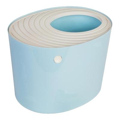 顶入式全封闭特大号防外溅猫厕所