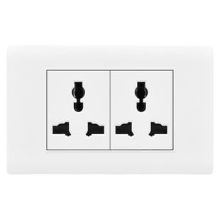 118型开关面板多功能家用厨房电脑墙壁暗装6孔9九12孔电源插座