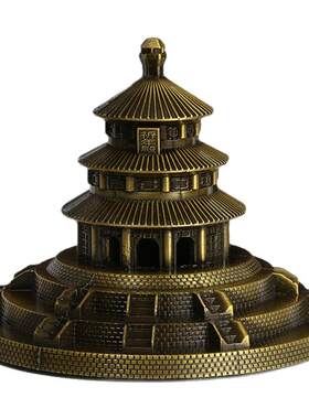 北京天坛古建筑模型祈年殿装饰