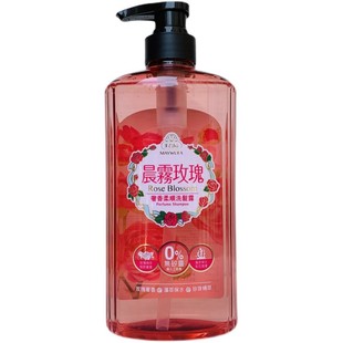 台湾采购 MAYWUFA/美吾发晨雾玫瑰奢香柔顺洗发露修护洗发精700ml
