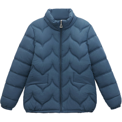 中年妈妈装秋冬季羽绒棉服轻薄