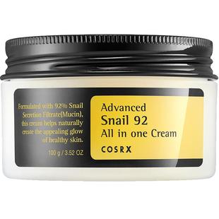 COSRX蜗牛面霜多效紧致面霜玻尿酸补水保湿痘肌口碑100ml