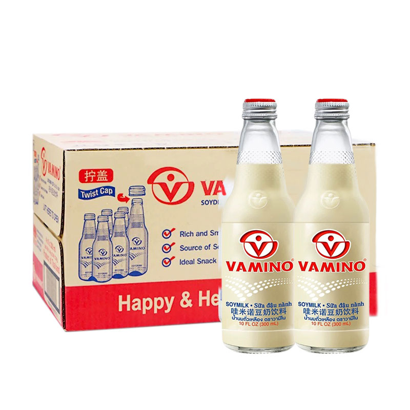 泰国进口哇米诺豆奶300ml*24瓶