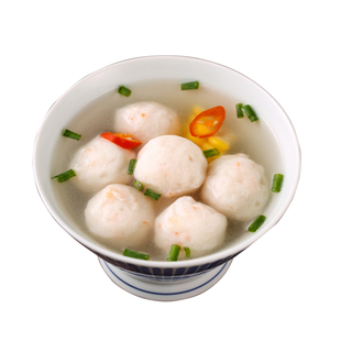 阳江特产新鲜手打鲜虾丸鱼籽虾球手打鱼丸虾仁肉丸子海鲜丸500克