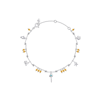 TWOR甜梦碎片s925纯银细手链女