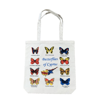 新款小众蝴蝶女包搭配印花复古