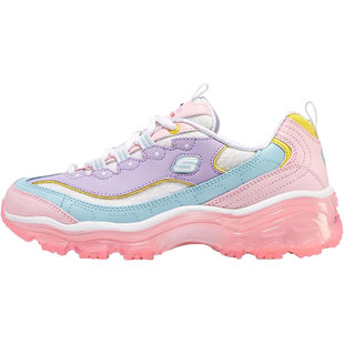 Skechers/斯凯奇正品春季女子拼接潮流轻便果冻运动鞋149894-MULT