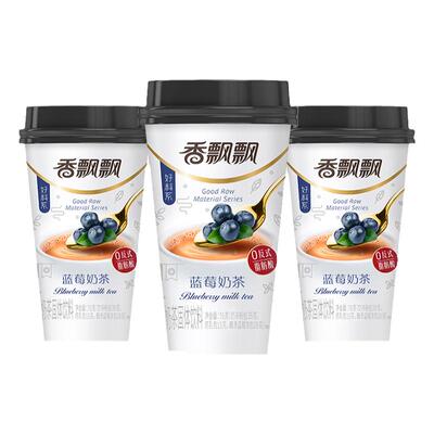 香飘飘蓝莓味奶茶3杯装