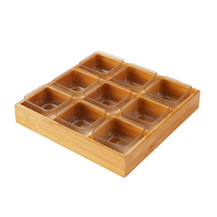 九宫格干果盘水果零食盘客厅家用点心托盘分格盘糖果坚果瓜子拼盘