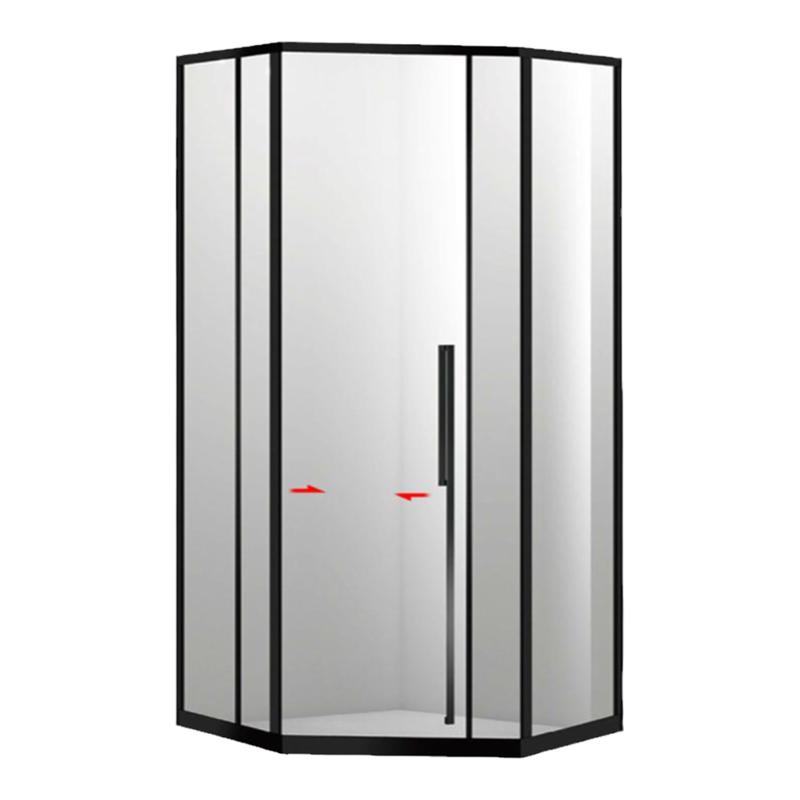 爱然摔打不坏永不自爆重量轻亚克力移门质保十年钻石形淋浴房