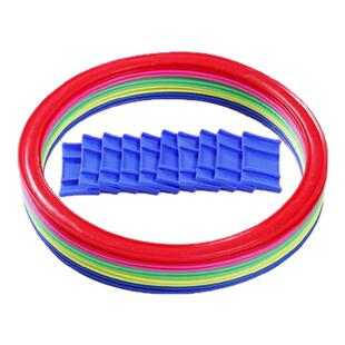 儿童跳房子器材圈圈户外家用玩具格子体能幼儿园体能训练感统训练