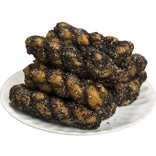 正宗义乌红糖麻花零食小吃红糖小麻花桶装休闲食品独立包装芝麻味