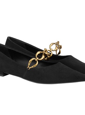 时尚尖头平底单鞋CHARLES&KEITH