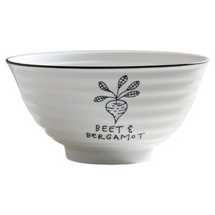 【微瑕清仓】顺祥陶瓷碗新梦想餐具釉下彩碗家用简约吃饭碗菜盘子