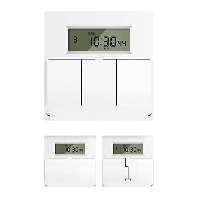 86型定时器墙装面板式时控单火线