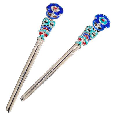 古风超仙流苏组合步摇明制发饰品