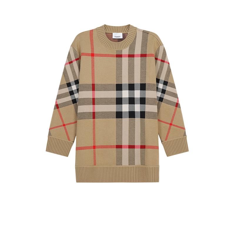 博柏利BURBERRY女士宽松针织衫