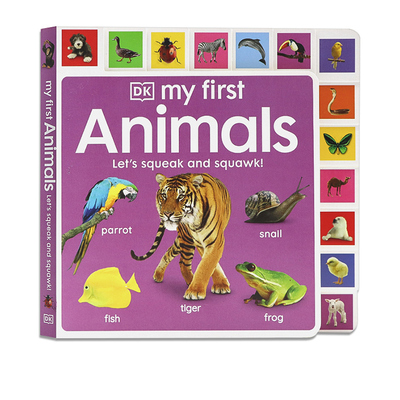 DK启蒙动物叫声低幼纸板书