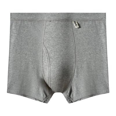 男士内裤平角裤纯棉宜而爽红色