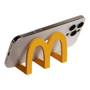 麦当当可折叠追剧神器2025年新款懒人网红麦当劳手机支架办公室桌面摆件女生工位可爱高级感小众摆件