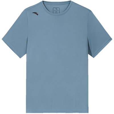 安踏冰丝透气速干运动短袖男