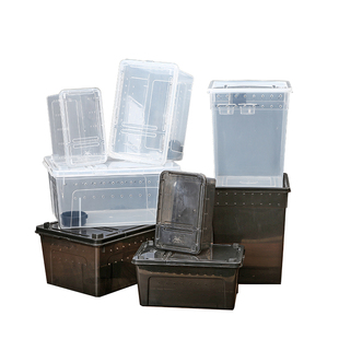 爬宠虫饲养盒牛皮纸豹纹守宫肥尾睫角蚕宝宝昆蛇蜘缸掌上名蛛包邮