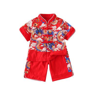 歌儿宝儿周岁礼服男宝宝夏季纯棉