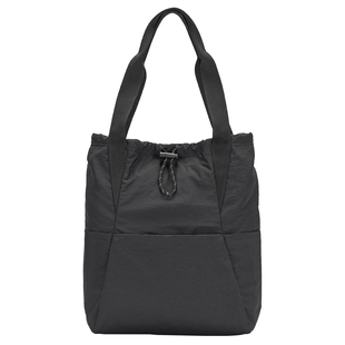 热风女士包包2026年春季新款尼龙多功能可双肩单肩包黑色户外背包