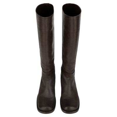 25年秋季新款长靴黑色极简潮流风