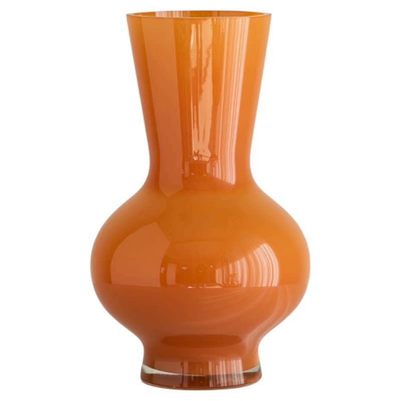 花瓶轻奢高级感中古芬顿玻璃花器花瓶