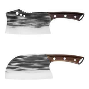 官方正品纯手工锻打菜刀家用切片刀厨师斩切两用刀厨房不锈钢刀具